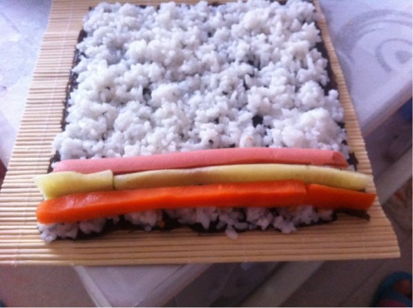 紫菜包饭简版步骤5