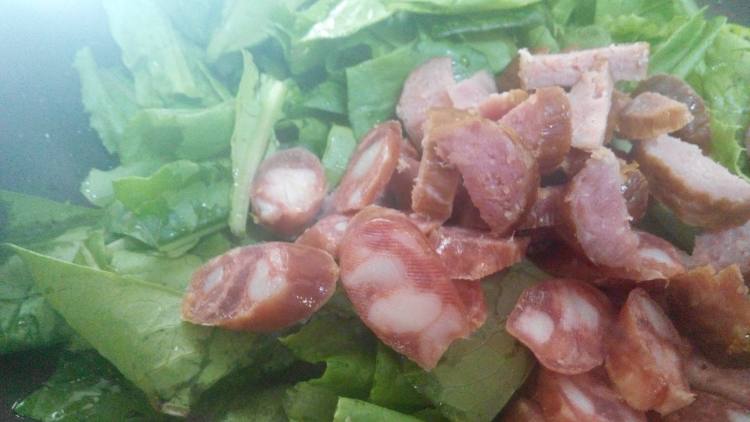 腊肠虾仁鲜蔬炒饭步骤11