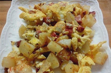土豆鸡蛋锅饼步骤9