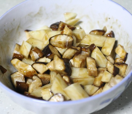 香肠土豆拌饭步骤4