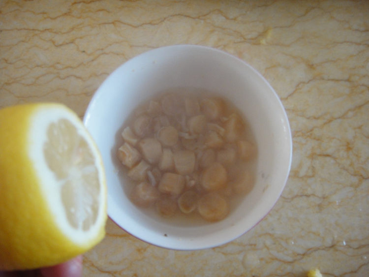 菠萝干贝什锦饭步骤6