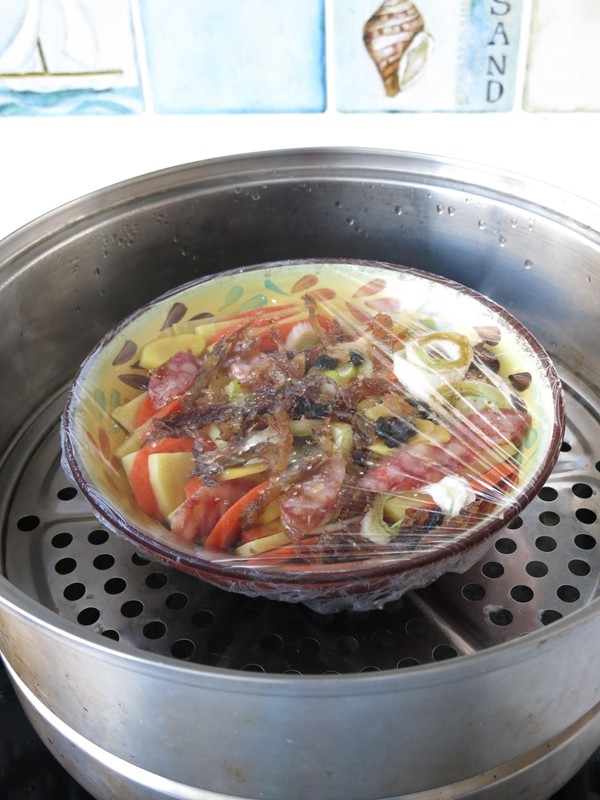 香肠土豆胡萝卜片步骤7