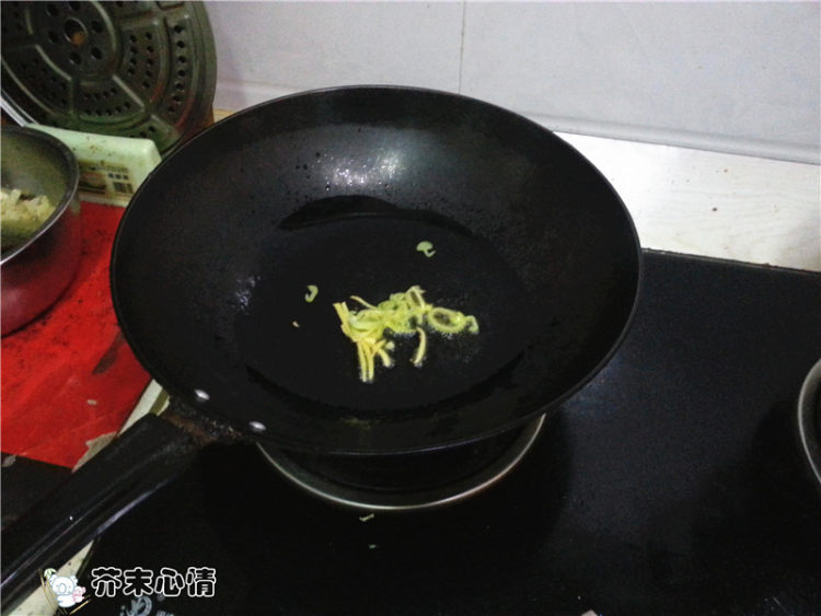 白菜云吞面步骤2
