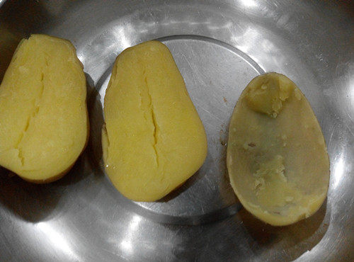 芝士香肠焗土豆泥步骤2