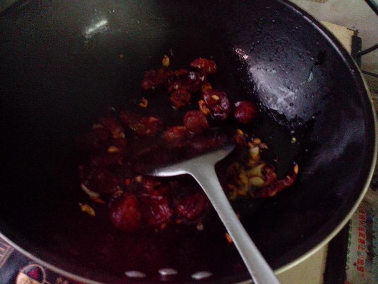 香肠炒土豆丝步骤6