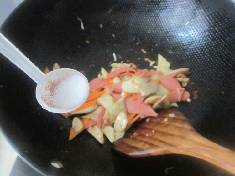 小炒杏鲍菇步骤8