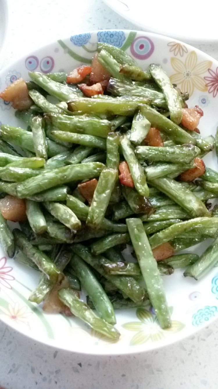 香肠煸四季豆步骤6