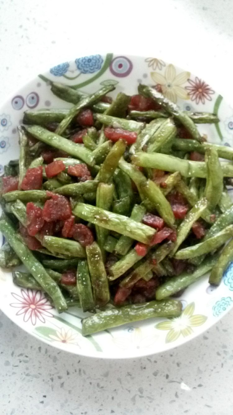 香肠煸四季豆步骤9
