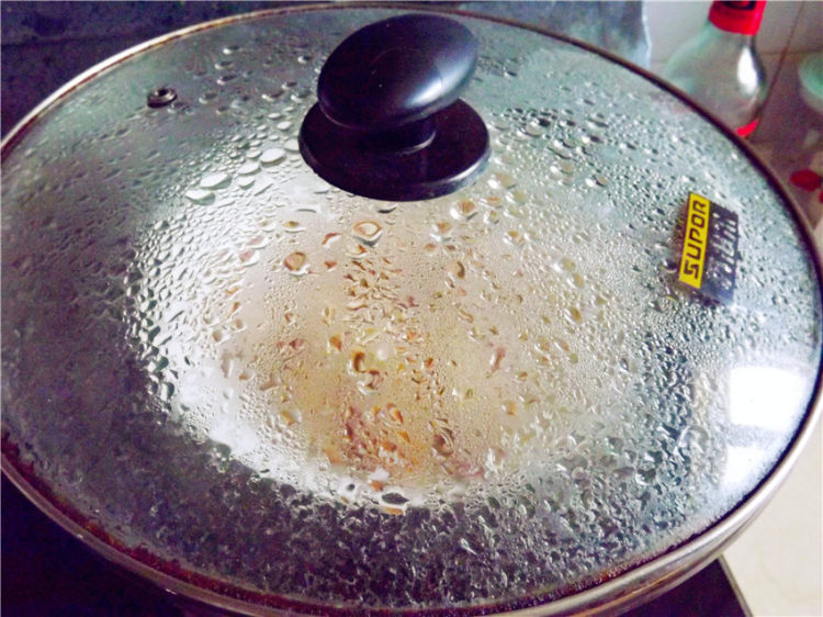 油条塞肉步骤8