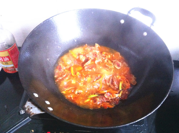 香肠红烩豆腐步骤9