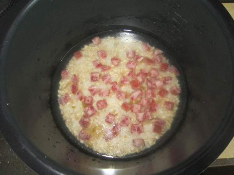 香肠菜饭步骤5