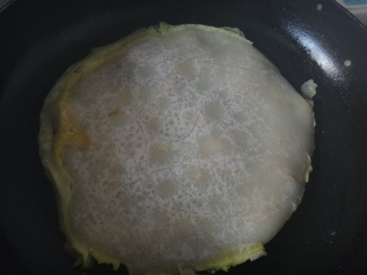 香肠蛋卷饼步骤11