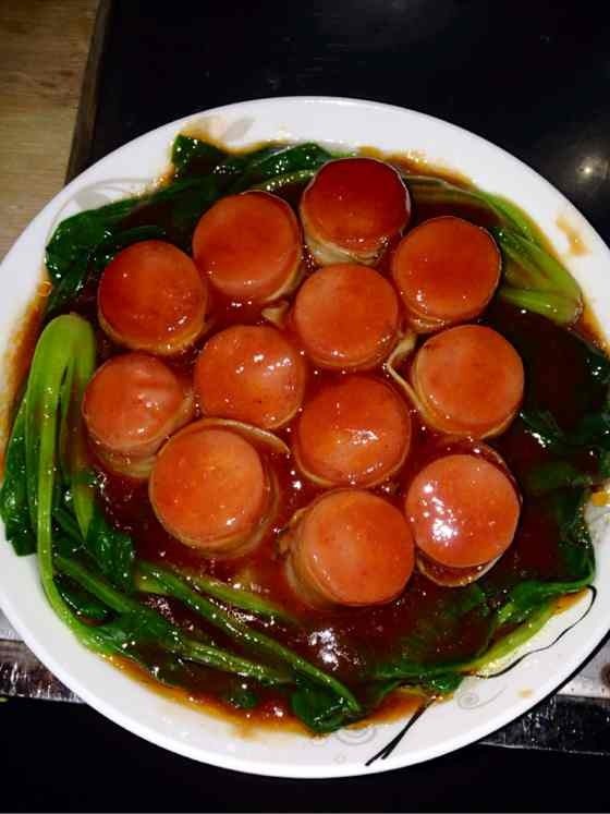 杏鲍菇香肠卷步骤17
