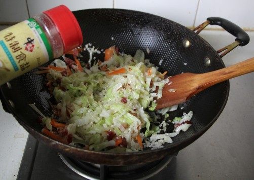 卷心菜香肠菜饭步骤6