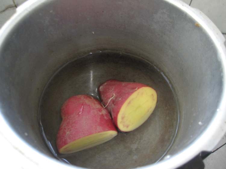 日式土豆沙拉煎饼步骤2