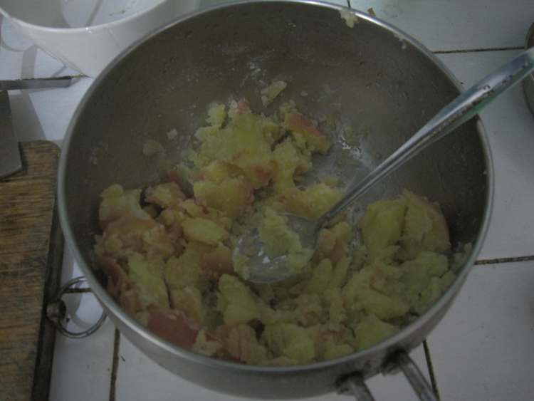 日式土豆沙拉煎饼步骤6