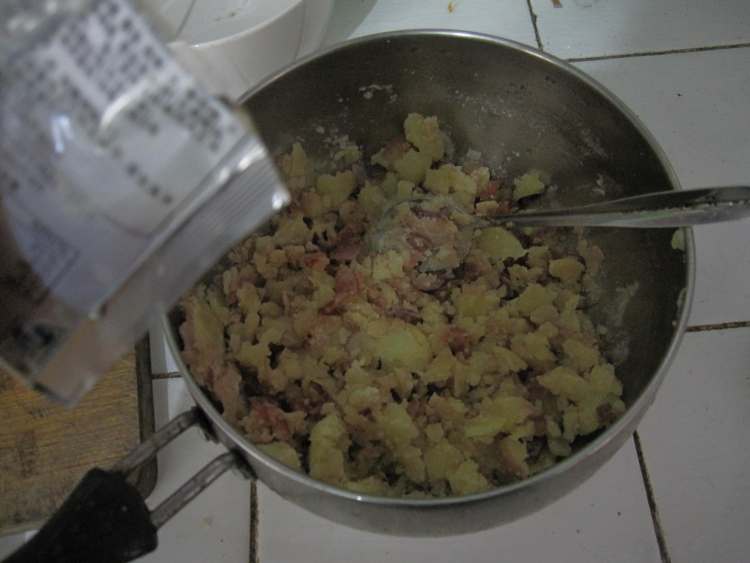 日式土豆沙拉煎饼步骤10