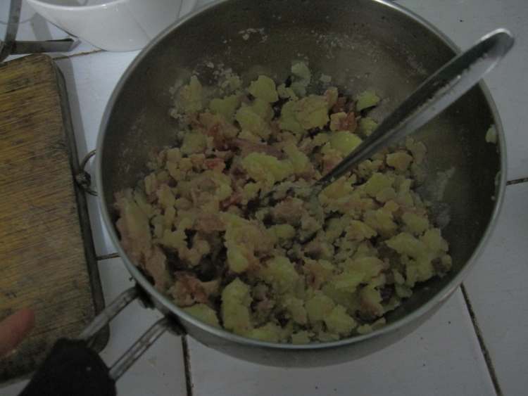 日式土豆沙拉煎饼步骤9