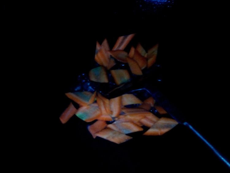 荷兰豆绘胡萝卜步骤4