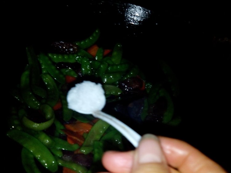 荷兰豆绘胡萝卜步骤6