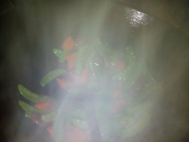 荷兰豆绘胡萝卜步骤7