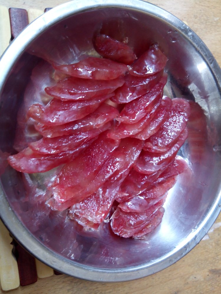 蒸香肠步骤5