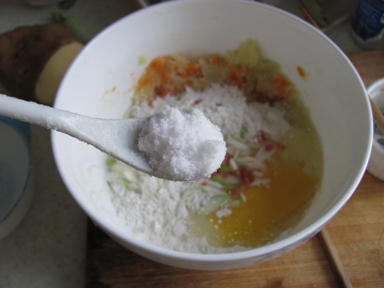 香肠土豆饼步骤10