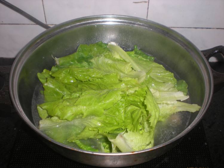 生菜腊肠面步骤5
