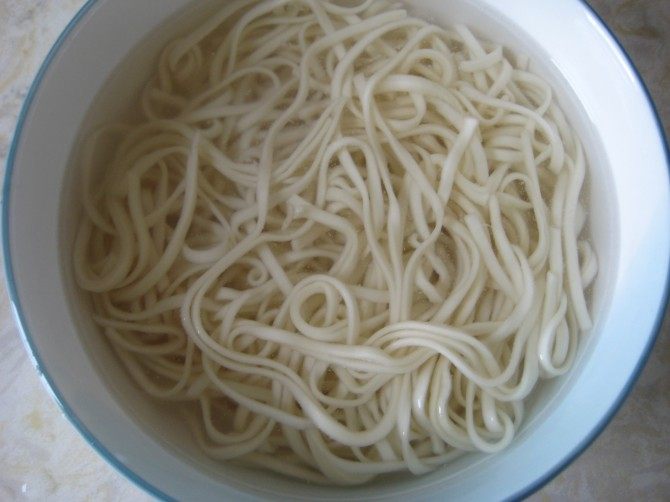 马蹄炒面步骤3