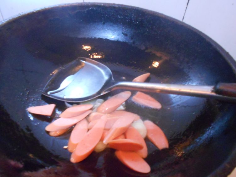 芸豆炒香肠步骤7
