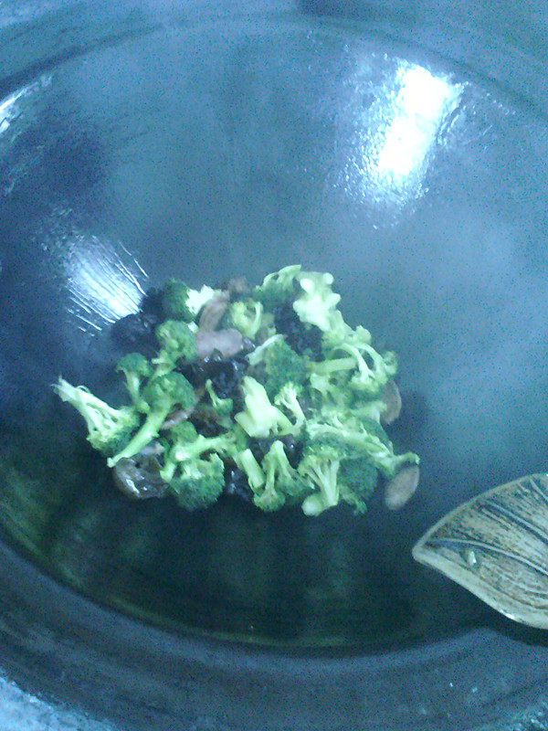 杂炒花椰菜步骤6