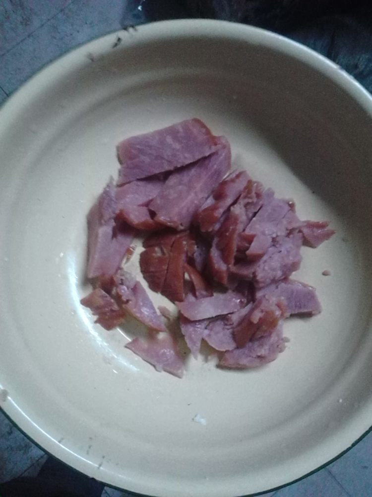 豆角炒饼步骤3