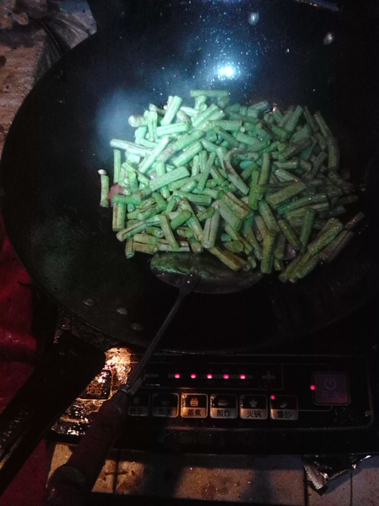 豆角炒饼步骤6