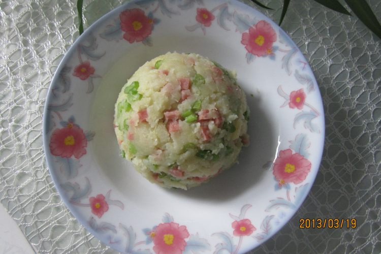 芹菜香肠土豆泥步骤10