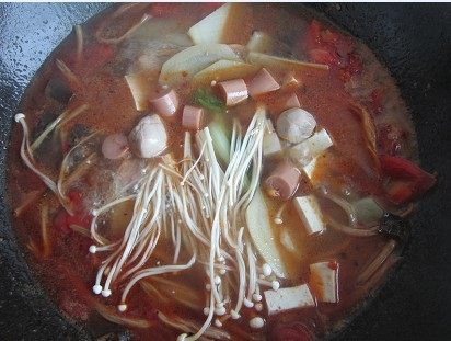 简易火锅步骤7