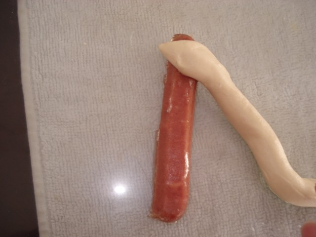 腊肠餐包步骤14