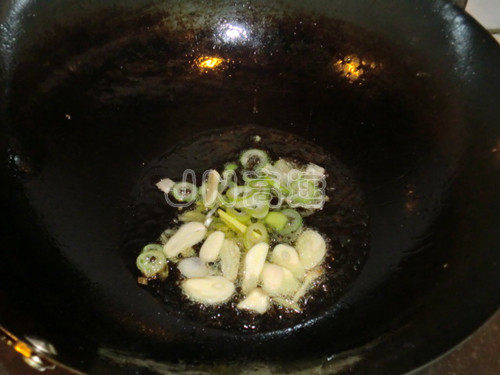 香肠干豆角炖粉条步骤4