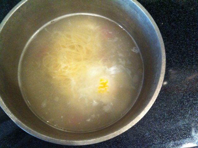 咖喱红绘意面步骤3