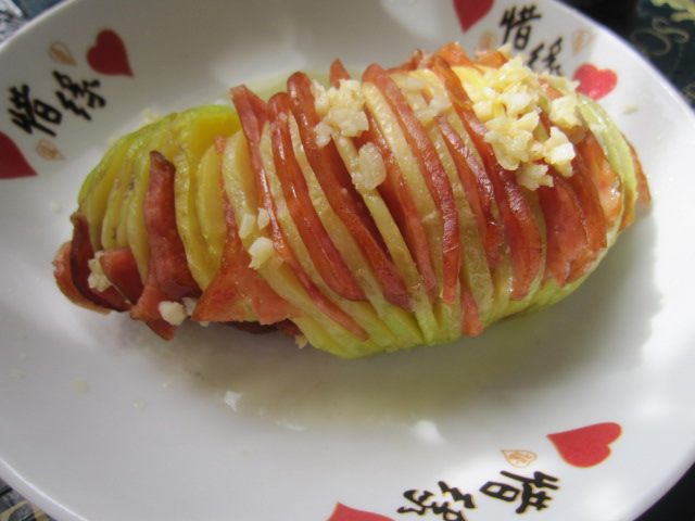 土豆烤香肠步骤9