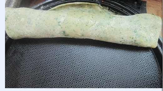 果仁蛋饼加香肠——宝步骤8