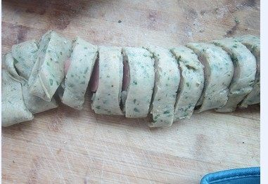果仁蛋饼加香肠——宝步骤9