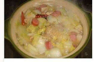 粉丝白菜煲步骤7