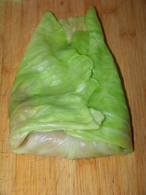 春天养生茄汁包心菜卷步骤6