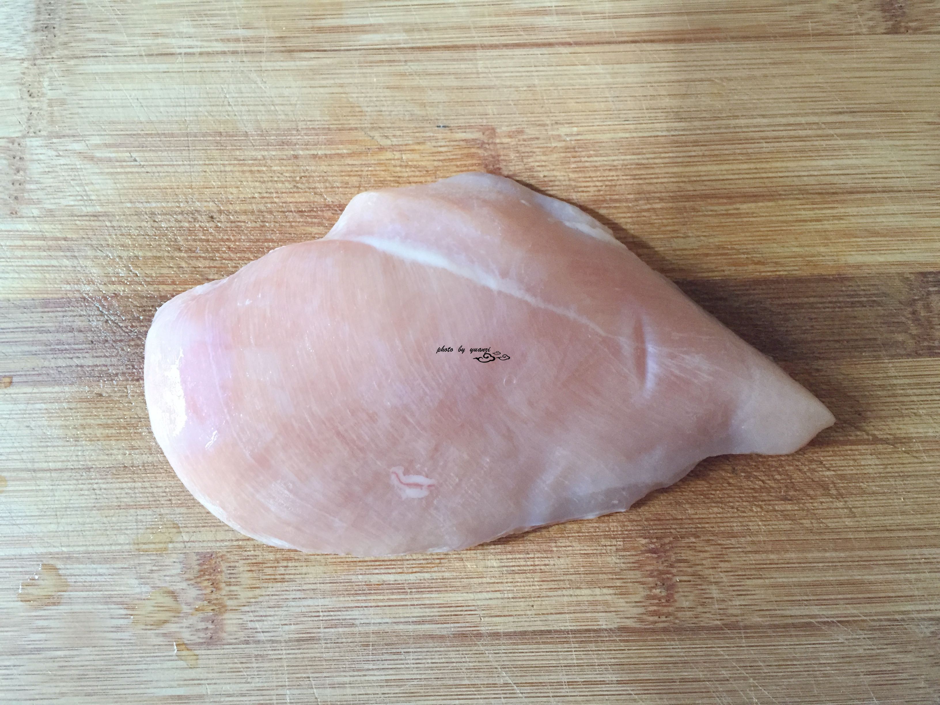 香菜胡萝卜鸡肉丸步骤2