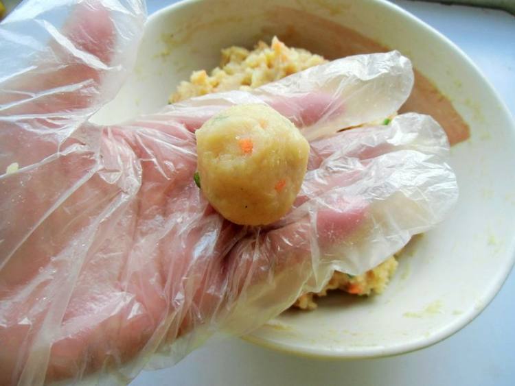 土豆鸡肉丸步骤9