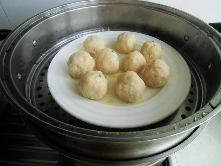 土豆鸡肉丸步骤12