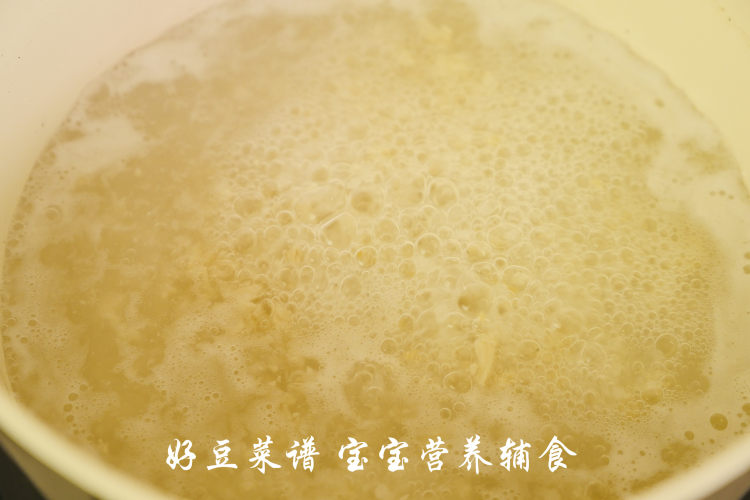 花甲鸡茸粥步骤13