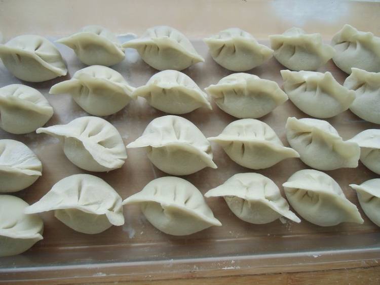 黄瓜鸡肉饺子步骤12