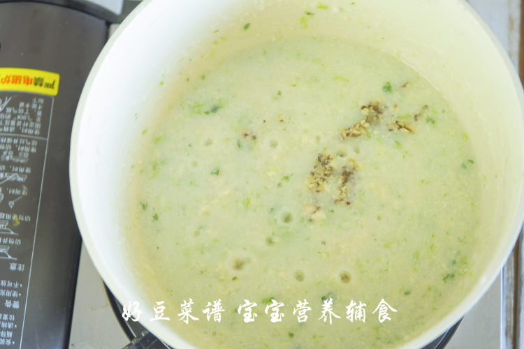 香菇玉米鸡茸粥步骤16