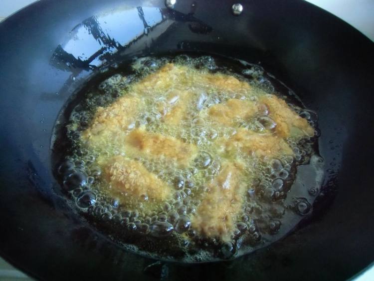 黄瓜鸡肉卷步骤9